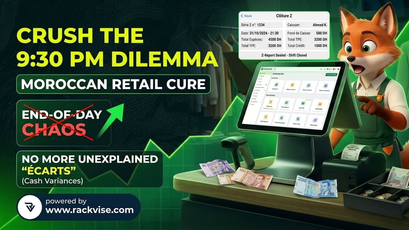 Ending Daily Cash Anxiety: How Moroccan Retailers Master the "Clôture Z" and Eliminate Shift Discrepancies