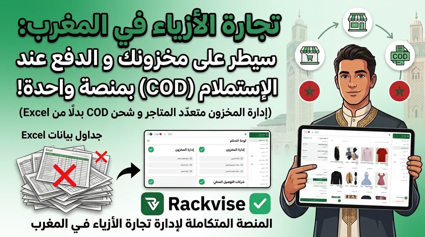 Managing Modern Fashion Retail in Morocco: Balancing Multi-Store Inventory and Cash-on-Delivery